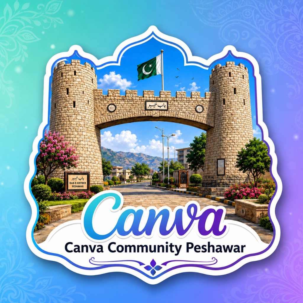 Canva Community Peshawar Hero Art